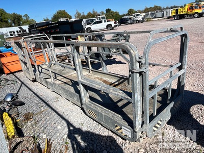 2016 Magni REP10.4 4,7-7 1 168 in 4' x 15' Articulating Hydraulic Personenkorb für Teleskoplader - Fits Magni