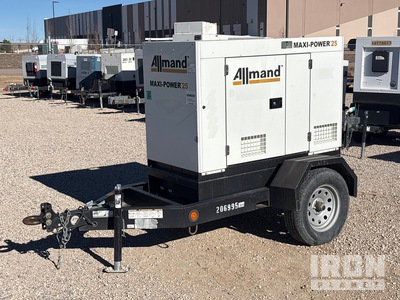 2018 Allmand Bros MP25 25 kVA Mobile Generator