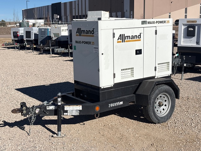 2018 Allmand Maxi-Power 25 25 kVA Mobile Generator Set