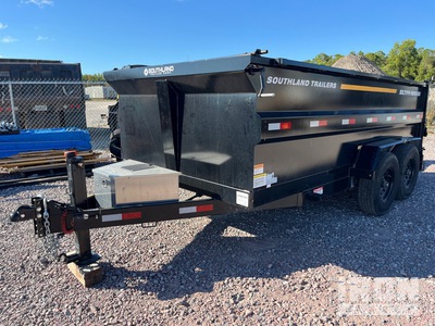 2025 Southland 14 ft T/A Demolition End Dump Trailer