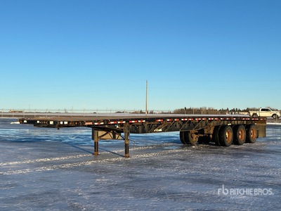 2009 Doepker 53 ft Tri/A Flatbed Trailer