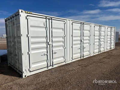 2026 40 ft High Cube Multi-Door Storage Container