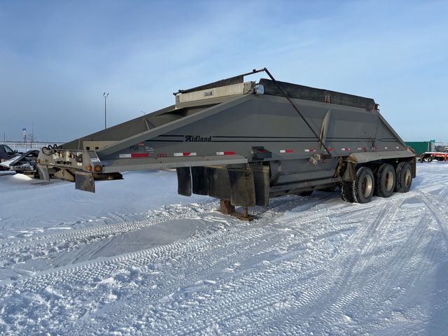 2007 Midland MG38TC3000 38 ft Tri/A Belly Dump Trailer