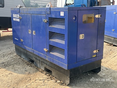 2013 Iveco 3071005/41 60 kVA Skid-Mounted Groupe électrogène