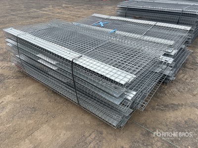 Quantity of Fortress Fencing 2400 mm x 1000 mm Galvanized Vallas