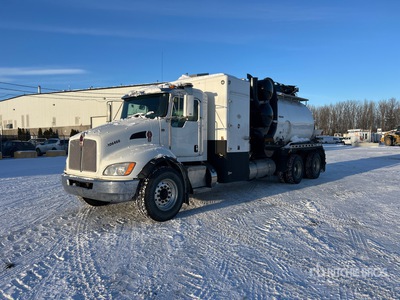 Tornado Global Hydrovacs F3 ECO-LITE on 2020 Kenworth T370 6x4 Camión de Excavación por Aspiración