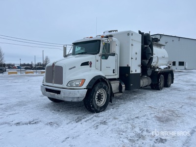 Tornado Global Hydrovacs F3 ECO-LITE on 2020 Kenworth T370 6x4 Combination Wash/ Camion-citerne à vide