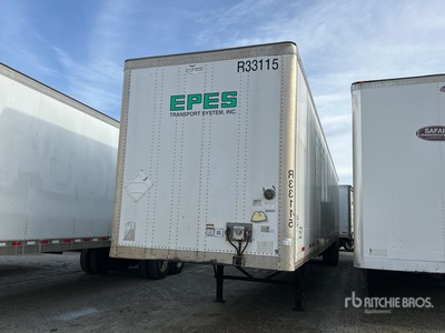 2013 Wabash DVCVHPC 53 ft x 102 in T/A Semi-remorque fourgon