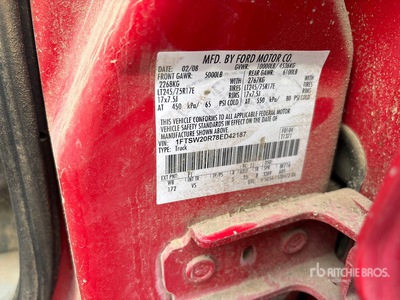 2008 Ford F-250 4x2 Crew Cab Pickup (Inoperable)