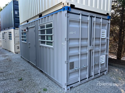 20 ft x 8 ft Storage Container Oficina móvil (Unused)