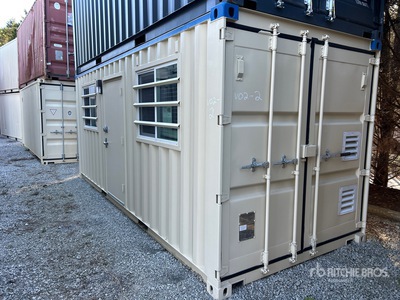 20 ft x 8 ft Storage Container Oficina móvil (Unused)