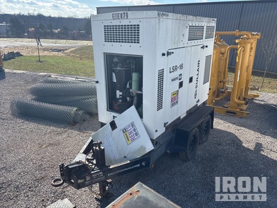 2009 Sullair LSR-16 S83 Mobile Electric Luftkompressor (Inoperable)