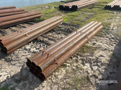 Quantity of (10) 5 1/2 in steel Pijp