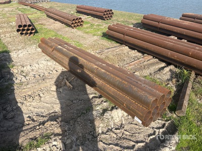 Quantity of (10) 5 1/2 in steel Pijp