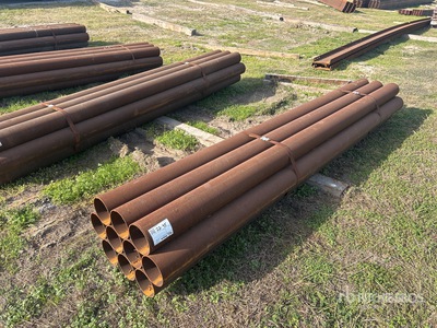 Quantity of (10) 5 1/2 in steel Pijp