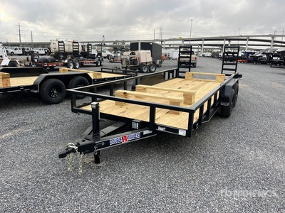 2026 Double A 20 ft T/A Equipment Trailer