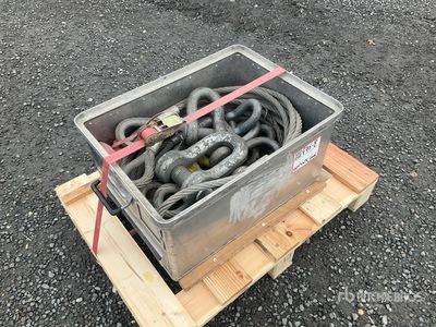 Box of Shackles & Wire Ropes ورش و مخازن متنوعة