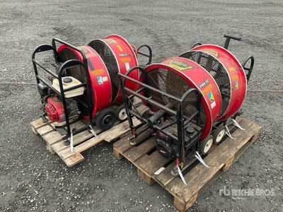 Quantity of (4) Tempest Ventilation Fan