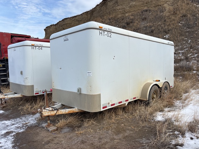 2014 CM 16 ft T/A Enclosed Trailer