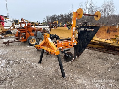 The Silt Fence Plow 3 Point Hitch Fence Installer