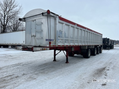 2008 Custom 44 ft Quad/A End Dump Trailer