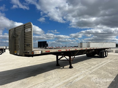 2009 Utility 48 ft T/A Flatbed Trailer