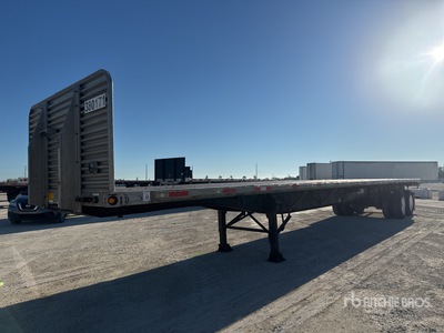 2009 Utility FS2CHA 48 ft T/A Flatbed Trailer