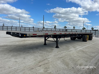 2010 Direct 48 ft T/A Flatbed Trailer