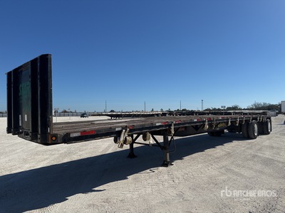 2008 Fontaine 48 ft T/A Flatbed Trailer