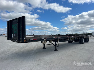 2008 Fontaine 48 ft T/A Flatbed Trailer