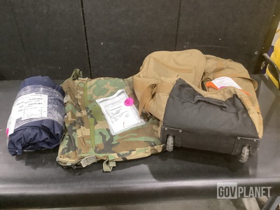 (29) Duffel Bags, (5) Flyer’s Helmet Bags & Assorted Items