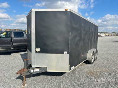 2016 Covered Wagon 16 ft T/A مقطورة ذو كبينة مغلقة  (Inoperable)