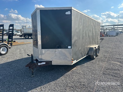 2016 Covered Wagon 16 ft T/A Enclosed Trailer (Inoperable)
