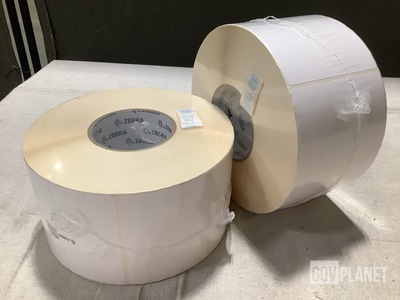 (28) Rolls of Zebra 10008531 Labels
