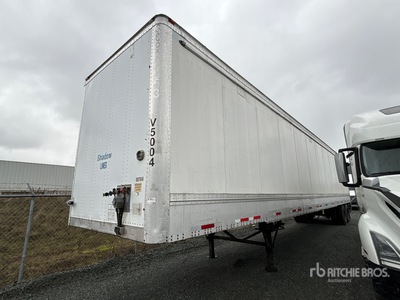 2009 Wabash 53 ft x 102 in T/A Remorque fourgon