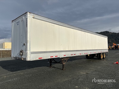 2009 Wabash 53 ft x 102 in T/A Remolque de furgoneta