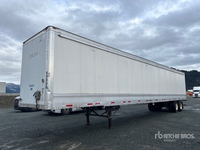 2009 Wabash 53 ft x 102 in T/A Semi-remorque fourgon