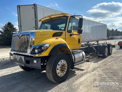 2009 International 7400 6x4 Crew Cab Cab and Chassis (Inoperable)