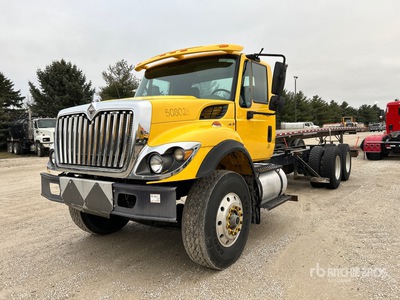 2009 International 7400 6x4 Crew Cab Cab and Chassis (Inoperable)
