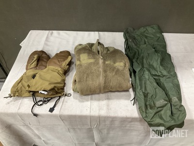 (2) Pairs of Cold Weather Mittens, (18) Cold Weather Jackets & Assorted Items
