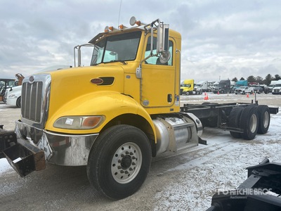 2012 Peterbilt 348 6x4 Cab and Chassis (Inoperable)