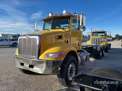 2012 Peterbilt 348 6x4 Cab and Chassis (Inoperable)