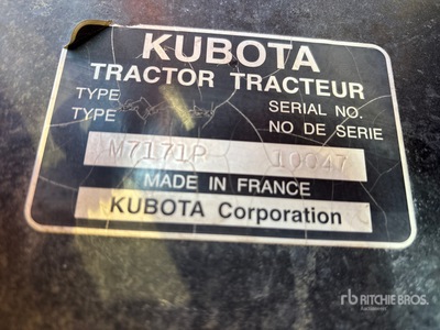 2016 Kubota M7-171 Premium 4WD Tractor
