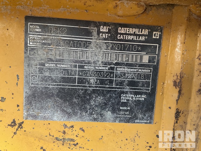 TOPADOR FRONTAL 2015 CATERPILLAR D5K2LGP