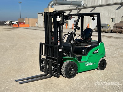 2021 Hangcha FB25Li 5000 lb Cushion Tire Forklift