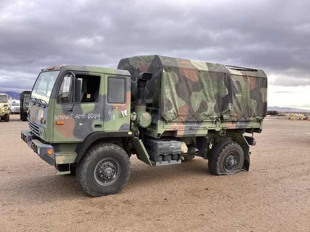 2003 Stewart & Stevenson M1078A1 LMTV 4x4 Cargo Truck