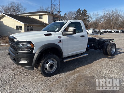 2024 Ram 5500 4x4 Regular Cab 4x4, PTO prep package Cab and Chassis (Unused)