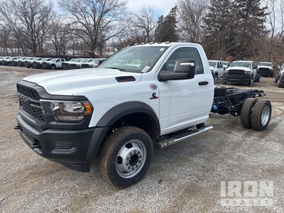 2024 Ram 5500 Tradesman 4x4 Regular Cab 4x4, PTO Prep Package Kabina i podwozie (Unused)