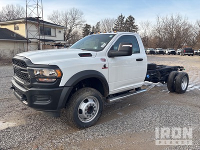 2024 Ram 5500 Tradesman 4x4 Regular Cab 4x4, PTO Prep Package Cab and Chassis (Unused)