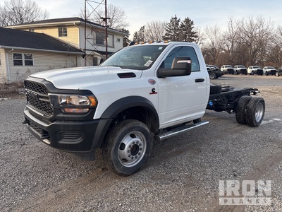 2024 Ram 5500 Tradesman 4x4 Regular Cab 4x4 , PTO Prep Package Cab and Chassis (Unused)